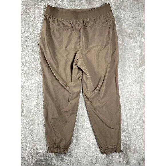 Athleta Ankle Pants Women's Size 12 Beige Pockets Joggers - Picture 2 of 14